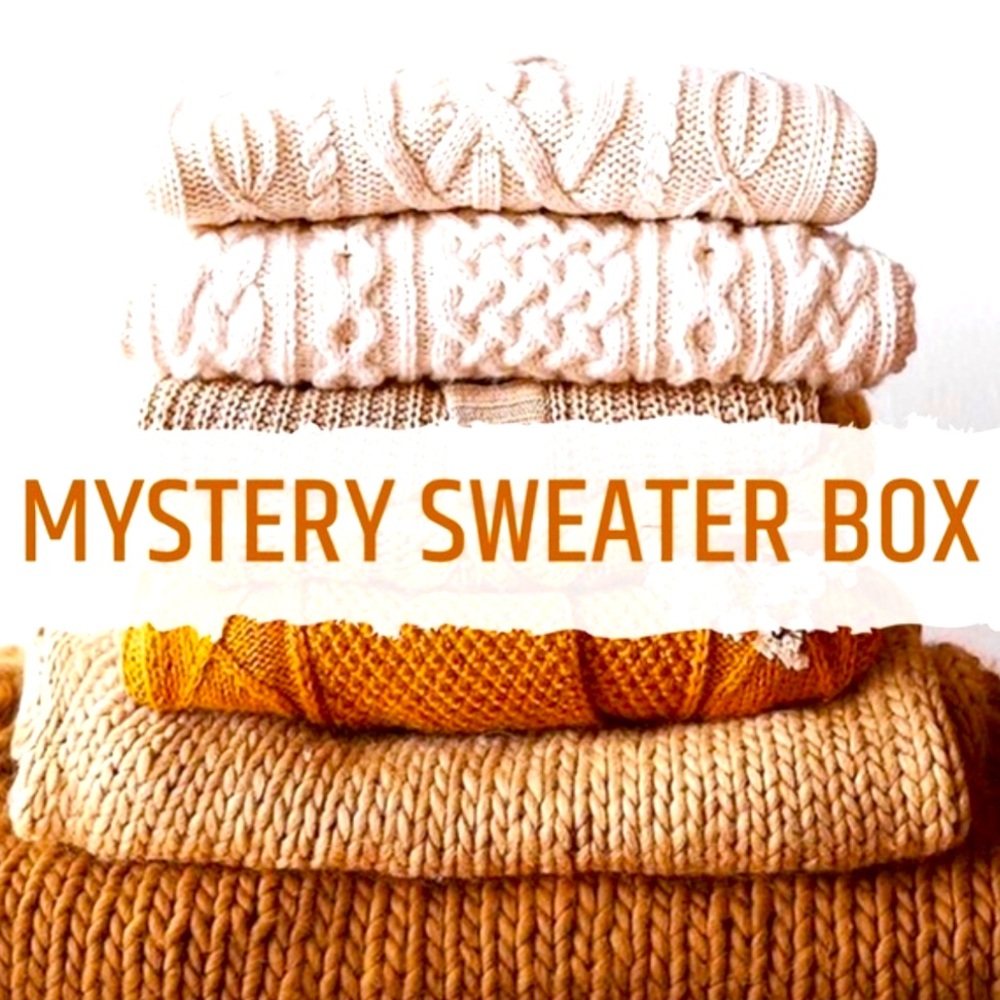 Mystery cardigan box!